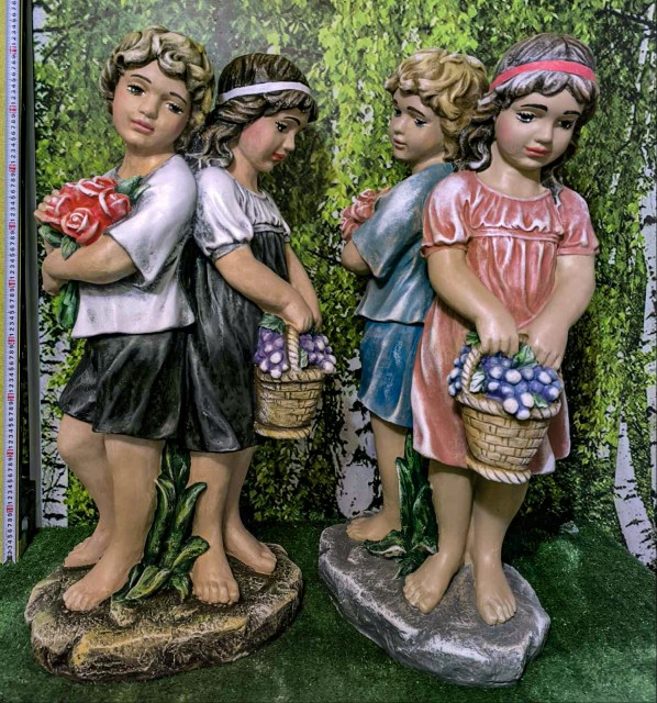 девочки с цветами